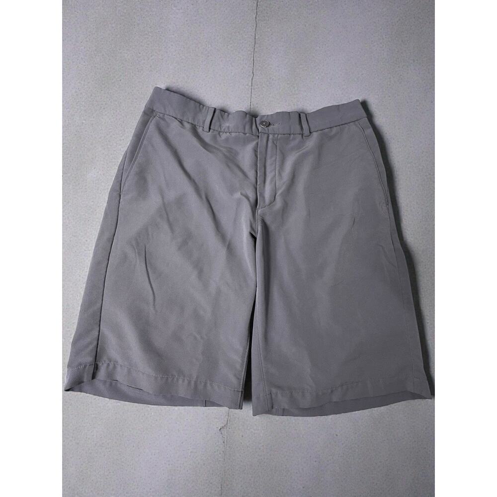 Nike Golf Shorts Mens 32 Gray Standard Fit Dri-FIT Performance Stretch Chino